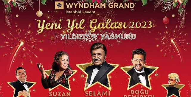 Wyndham Grand'da Yılbaşına Özel Yıldızlar Geçidi
