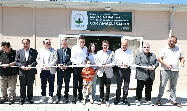 Çaybaşı Mahallesi'ne Yeni Çok Amaçlı Salon