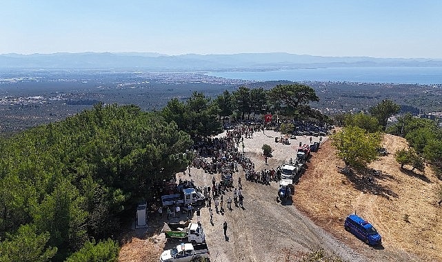 Güre Sarıkız Hayrı Binlerce Kişiyi Bir Araya Getirdi
