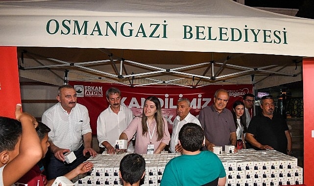 Osmangazi'den Mevlit Kandili Simidi İkramı