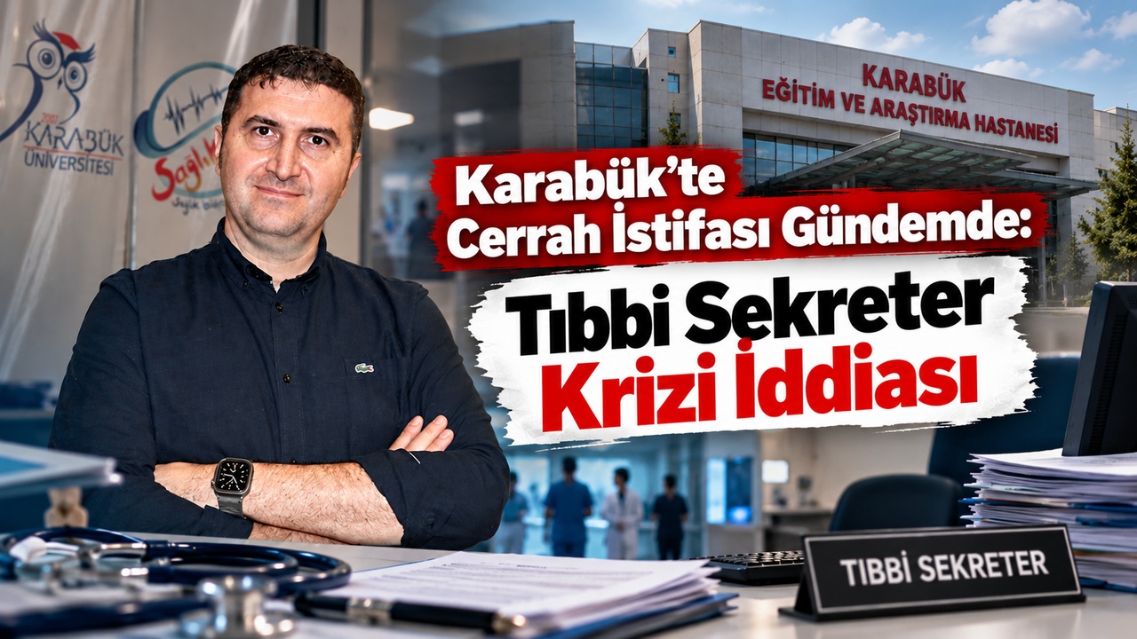 Karabük’te Cerrah İstifası Gündemde: Tıbbi Sekreter Krizi İddiası